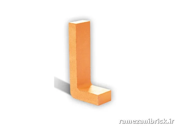 آجر نسوز ال انگلیسی رنگ روشن 20×10×5.5