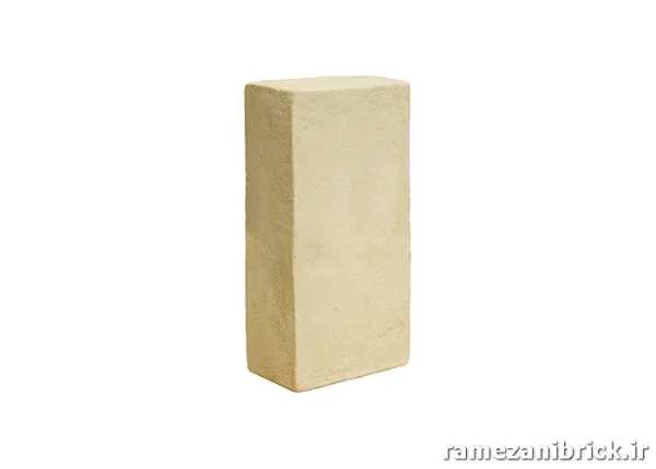 آجر قزاقی کامل زرد 20×10×5.5 cm مناسب نمای ساختمان