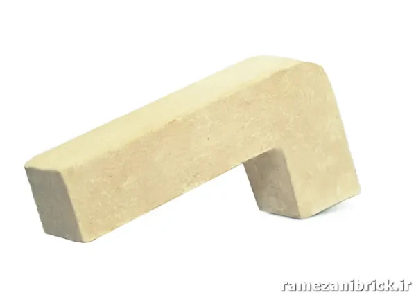 آجر ال قزاقی تیز زرد 3×20×10×5.5 cm مناسب گوشه نما