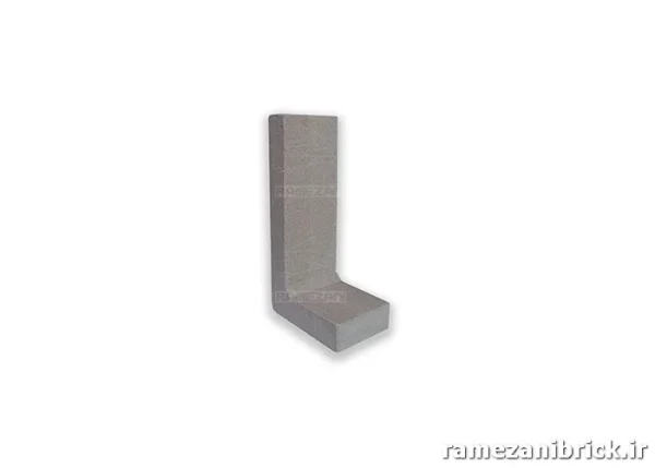 تصویر آجر نسوز ال طوسی تیره 20×10×5.5